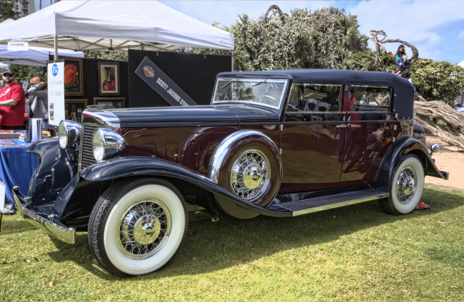 Обои картинки фото 1931 marmon 16 lebaron convertible sedan, автомобили, выставки и уличные фото, выставка, автошоу
