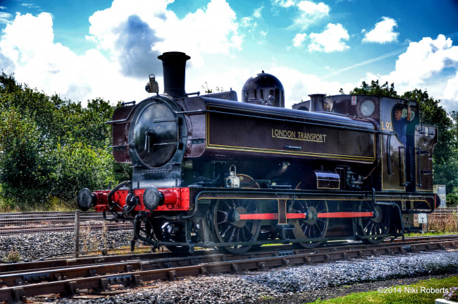 Обои картинки фото техника, паровозы, паровоз, дорога, железная