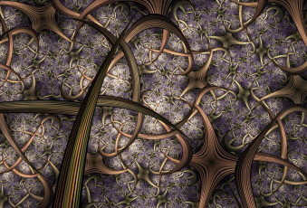 Картинка 3д+графика фракталы+ fractal цвета фон узор