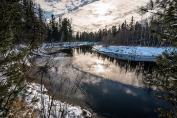 Картинка природа реки озера река лес