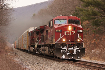 Картинка техника поезда локомотив рельсы дорога состав железная