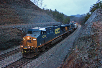 Картинка техника поезда состав рельсы железная дорога локомотив