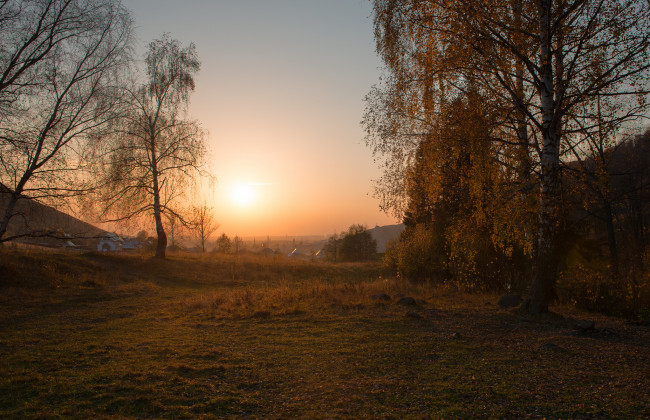 Обои картинки фото природа, восходы, закаты, рассвет