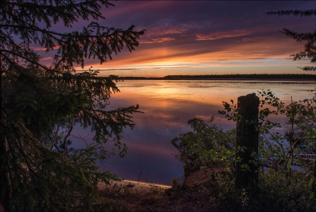 Обои картинки фото природа, восходы, закаты, рассвет