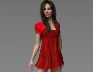 Картинка 3д+графика люди+ people фон взгляд девушка