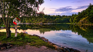 Картинка природа реки озера река лес