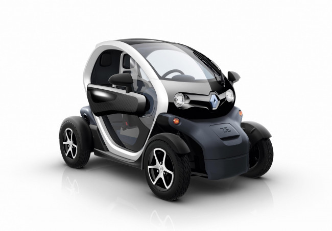 Обои картинки фото renault twizy ze concept 2016, автомобили, renault, 2016, concept, ze, twizy
