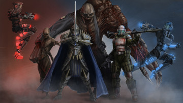 Картинка рисованное комиксы мужчины униформа существо фон