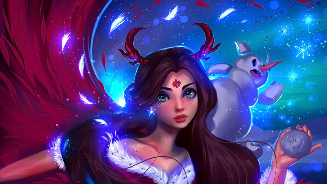 Обои картинки фото фэнтези, существа, девушка