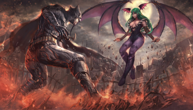 Обои картинки фото рисованное, комиксы, girl, animated, film, combat, hero