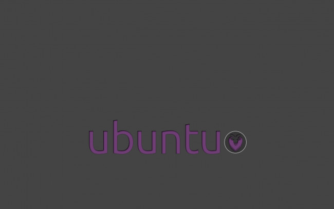 Обои картинки фото компьютеры, ubuntu linux, фон, логотип