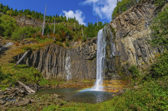 Картинка природа водопады простор