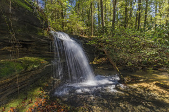 Картинка природа водопады простор