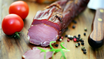 Картинка еда колбасные+изделия ветчина