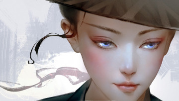 Картинка рисованное люди девушка