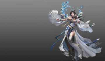 Картинка фэнтези девушки арт весна игра магия девушка