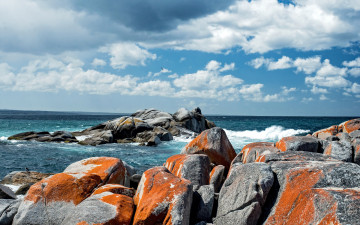 Картинка природа побережье камни