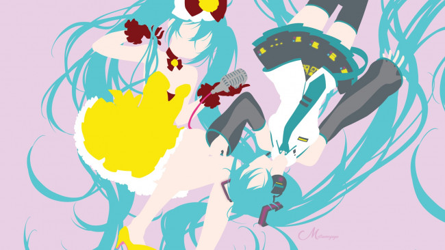 Обои картинки фото аниме, vocaloid