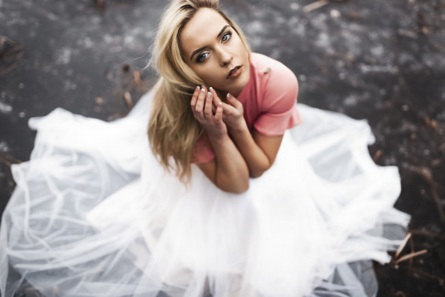 Обои картинки фото девушка, девушки, -unsort , блондинки,  светловолосые, janis, balcuns, модель