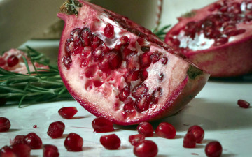 Картинка еда гранат зерна