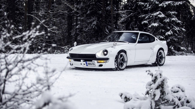 Обои картинки фото автомобили, nissan, datsun, 240z