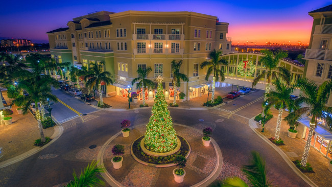 Обои картинки фото города, - улицы,  площади,  набережные, город, юпитер, флорида