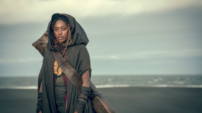 Обои картинки фото the witcher,  blood origin , мини–сериал 2022, кино фильмы,  blood origin, ведьмак, происхождение, мини, сериал, фэнтези, боевик, драма, детектив, eile, cофиа, браун, sophia, brown