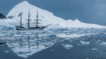 Картинка корабли парусники антарктида барк европа
