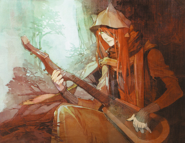 Обои картинки фото аниме, lamento