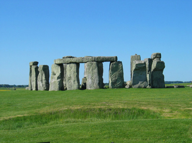 Обои картинки фото stonehenge, uk, города, исторические, архитектурные, памятники