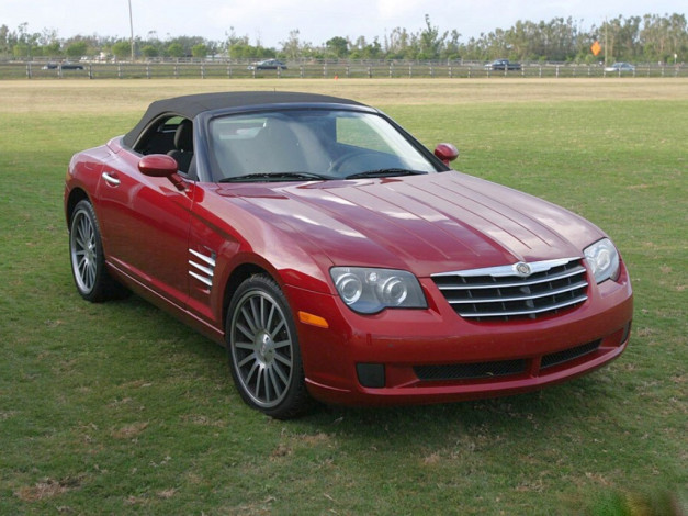 Обои картинки фото chrysler, crossfire, srt, автомобили