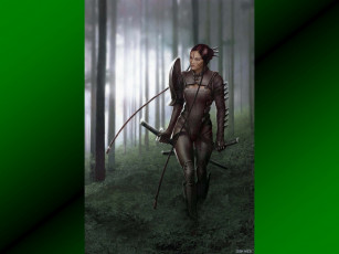 Картинка female ninja фэнтези девушки