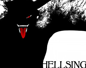 Картинка аниме hellsing