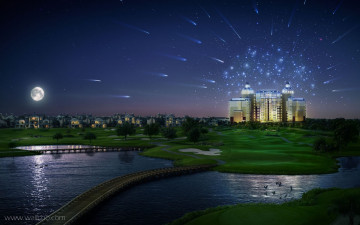 Картинка 3д графика architecture архитектура