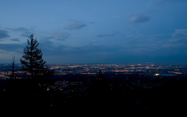 Обои картинки фото города, огни, ночного