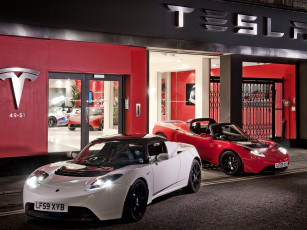 Картинка автомобили tesla