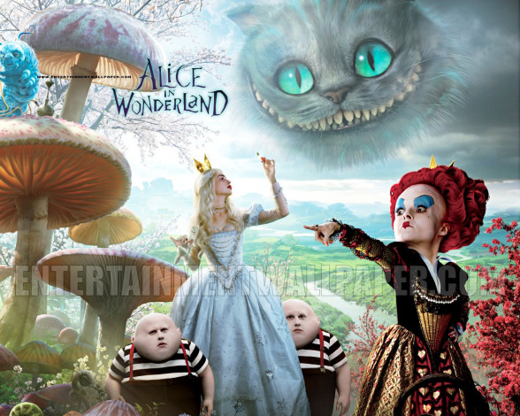 Обои картинки фото кино, фильмы, alice, in, wonderland