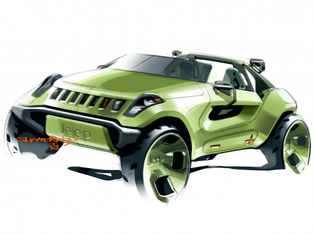 Обои картинки фото автомобили, рисованные