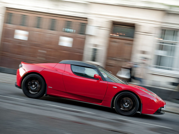 Обои картинки фото автомобили, tesla