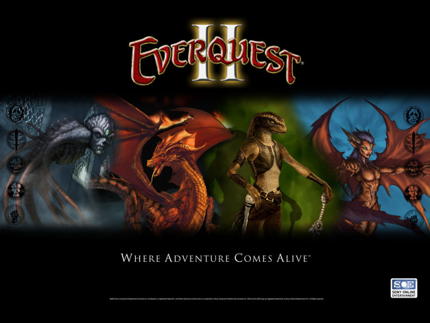 Обои картинки фото everquest, ii, видео, игры