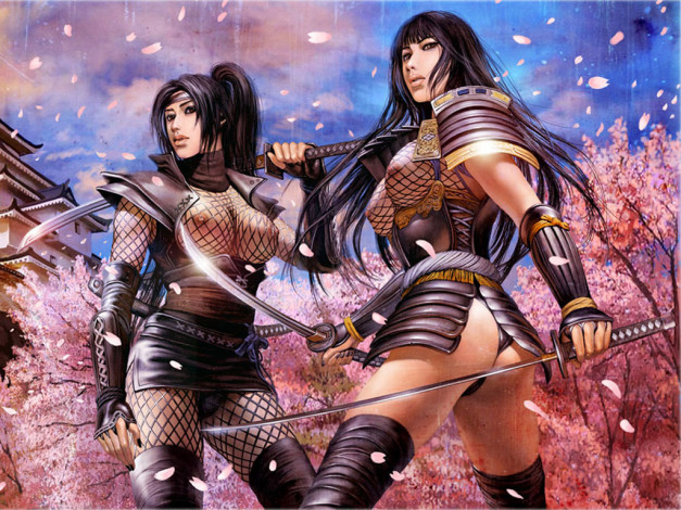 Обои картинки фото фэнтези, девушки