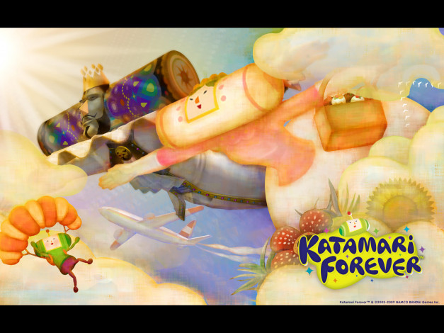Обои картинки фото katamari, forever, видео, игры