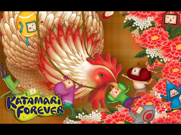 Обои картинки фото katamari, forever, видео, игры