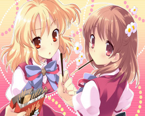 Картинка аниме flyable heart