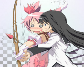 Картинка аниме mahou shoujo madoka magika