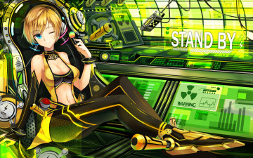 Картинка аниме headphones instrumental