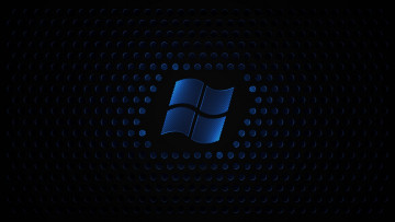 Картинка компьютеры windows xp тёмный синий