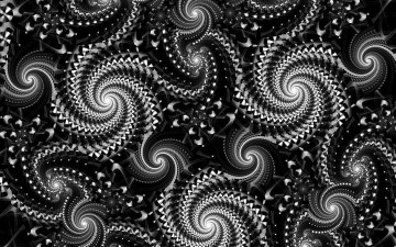 Картинка 3д графика fractal фракталы фон узор