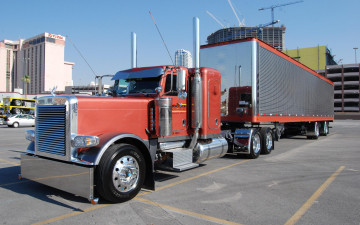 Картинка автомобили peterbilt авто