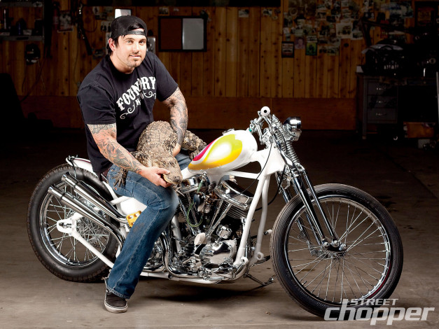 Обои картинки фото мотоциклы, customs, chopper